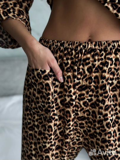 Пижама со штанами 2XL42-48 3XL46-54 4XL52-60