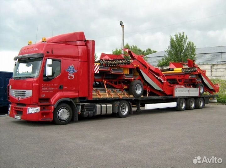 Трал от 300км. Грузоперевозки Негабарита межгород