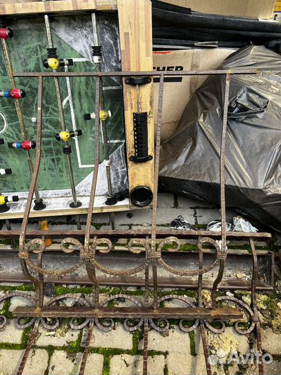 Ограждения балкона металлические