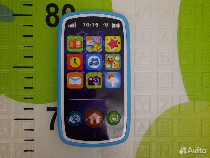 Телефон детский музыкальный новый