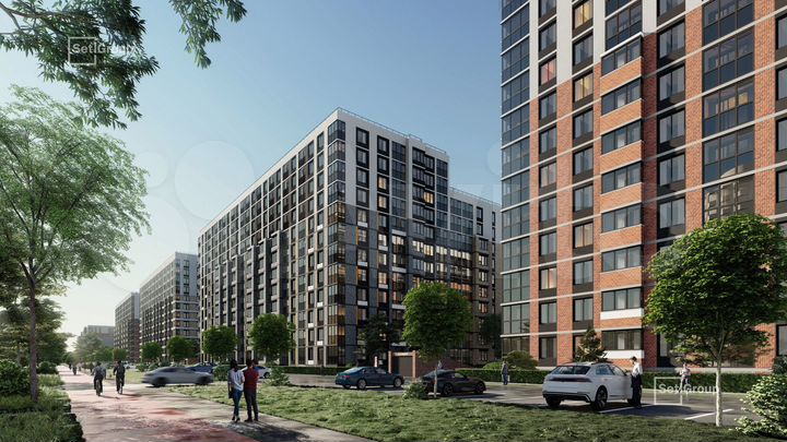 Квартира-студия, 25,6 м², 3/12 эт.