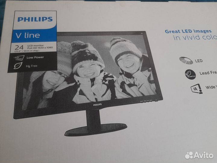 Монитор 24 дюйма