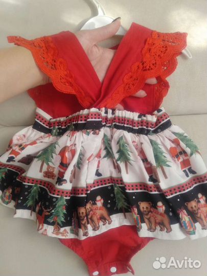 Новогодний боди