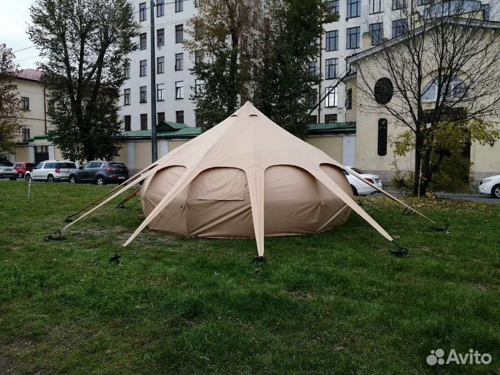 Палатка для глэмпинга, кемпинга Лотос, шатер