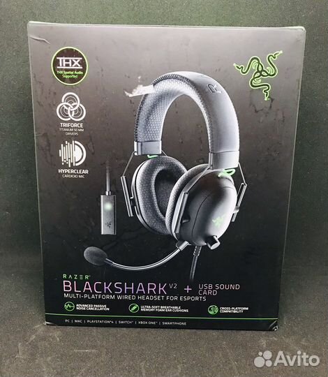 Razer Blackshark v2 +usb card