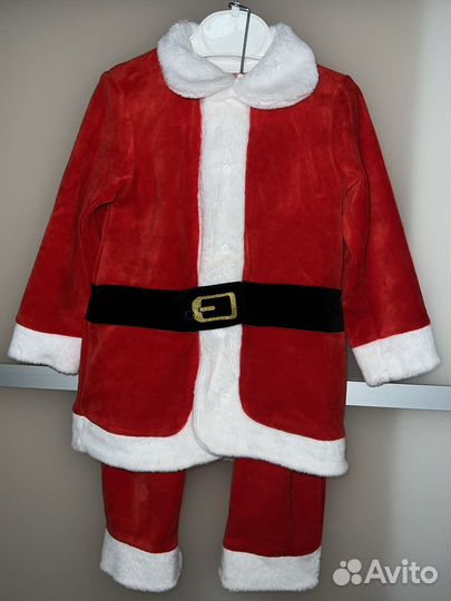 Новый новогодний костюм Санта клауса, размер 86-92