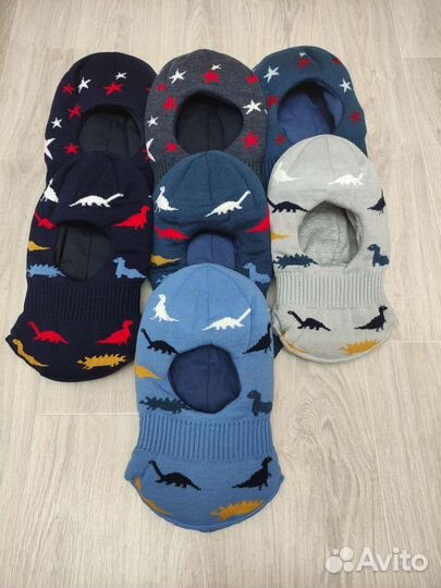 Шапка шлем зимняя с утеплителем