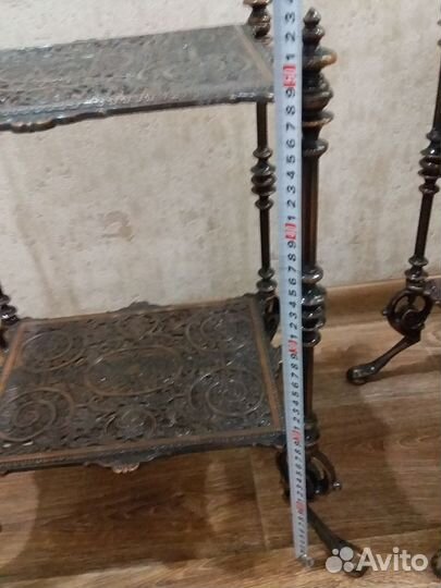 Этажерки металлические двухярусные СССР