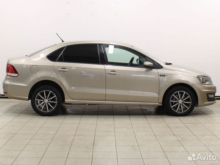 Volkswagen Polo 1.6 AT, 2016, 150 000 км