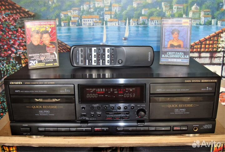 Aiwa AD-WX929. Дека с пультом