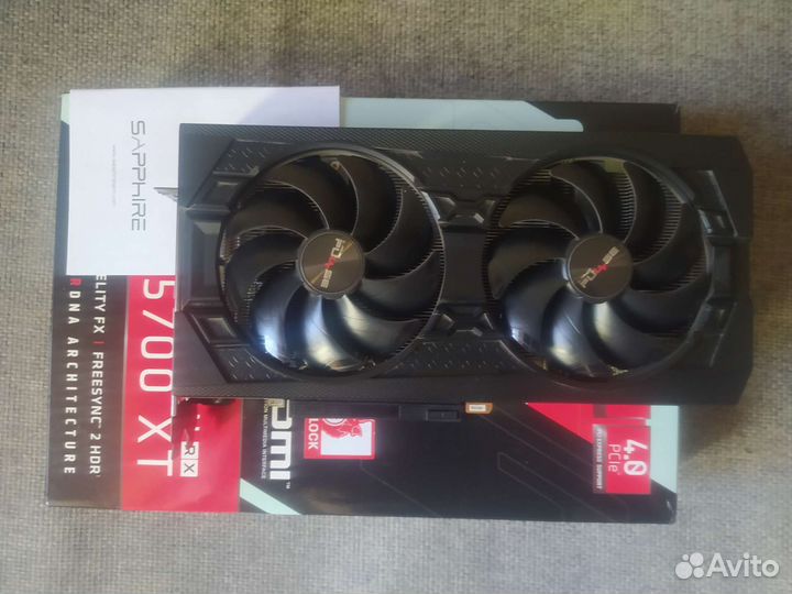 Rx 5700xt 8gb Sapphire Black Edition
