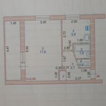 1-к. квартира, 39 м², 1/5 эт.