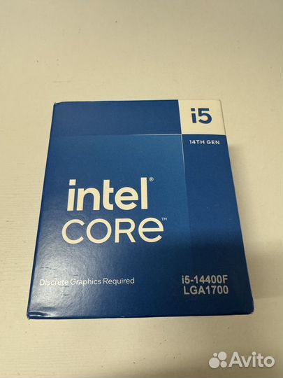 Процессор Intel Core i5-14400F BOX с кулером