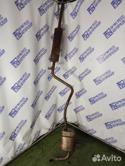 Глушитель Renault Megane 2 седан 1.6 K4M812 2006