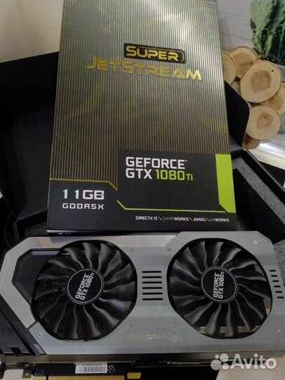 Видеокарта gtx 1080ti 11gb palit super jetstream