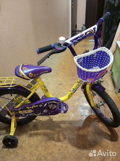 Детский велосипед бу 16