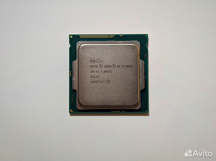 Процессор Intel Core i7-4770 (Xeon 1230 v3)