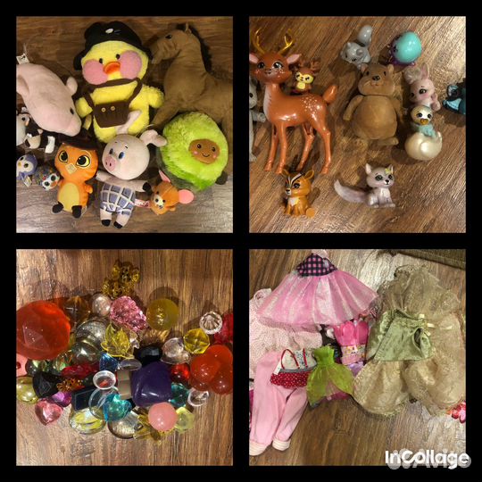 Игрушки детские пакетом/коробкой