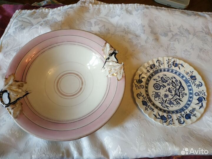 Старинные тарелки