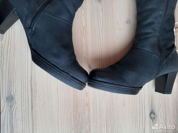 Сапоги женские еврозима/нубук/ р41.Б/у