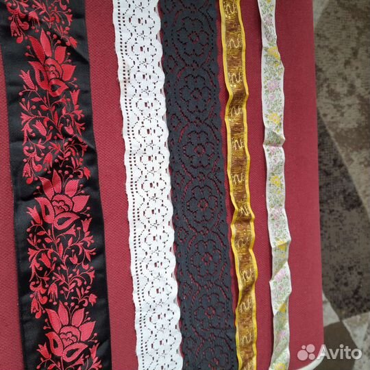 Плейсматы, Тесьма, кружево СССР