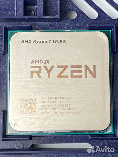 Процессор бу AM4 ryzen 7 1800X