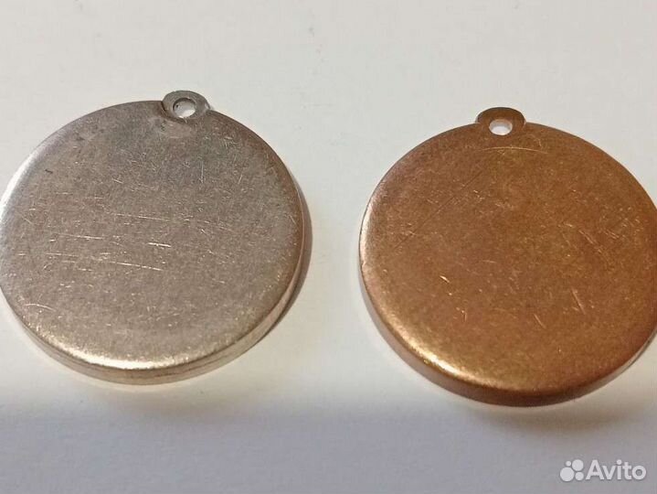 Заготовки адресника гравировки травления жетона