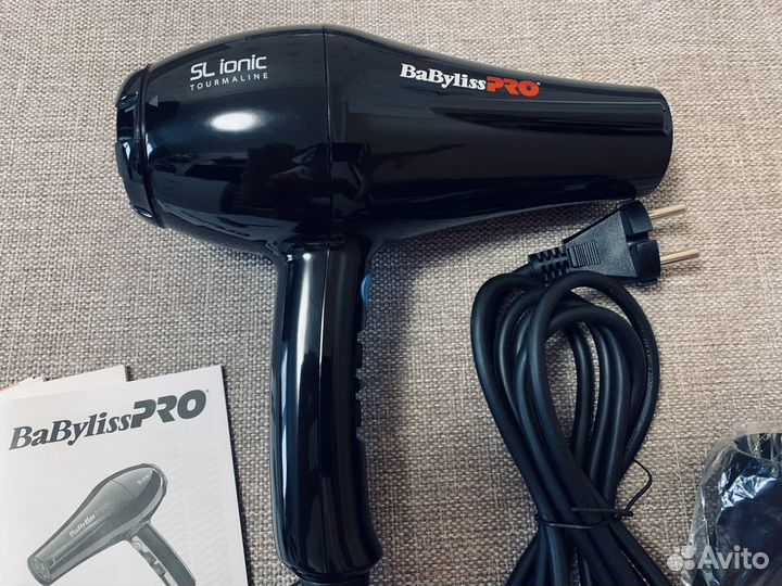 Новый Фен BaByliss PRO SL ionic BAB5586GE