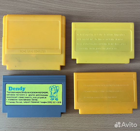 Игры для Dendy 8 bit (Картриджи Денди)