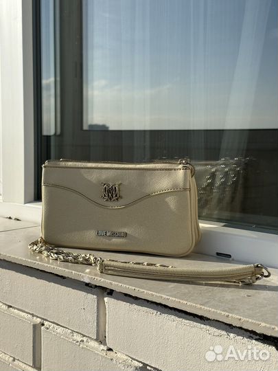 Сумка клатч натуральная кожа италия