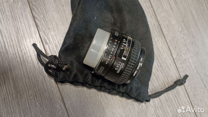 Объектив nikon 50mm 1:1.4D af nikkor Japan