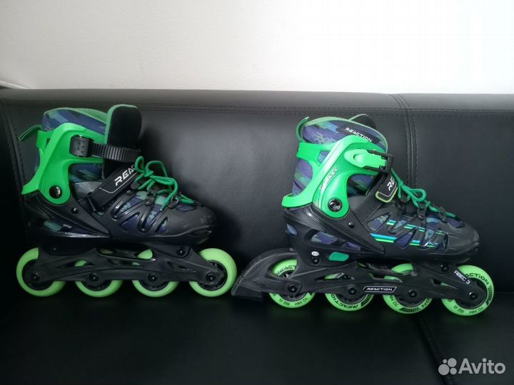 Ролики Reaction раздвижные, размер 36-39