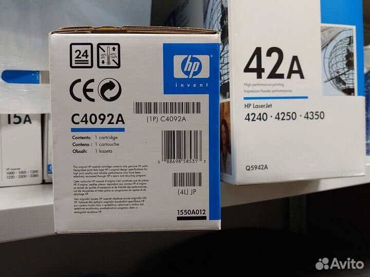 Картридж HP C4092A