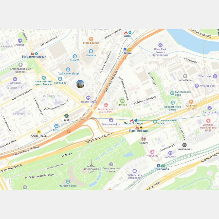 2-к. квартира, 58,3 м², 23/34 эт.