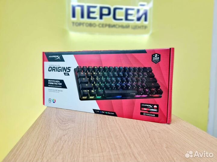 Игровая клавиатура HyperX Alloy Origins 60