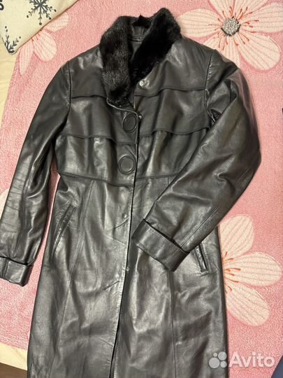 Куртка кожаная женская