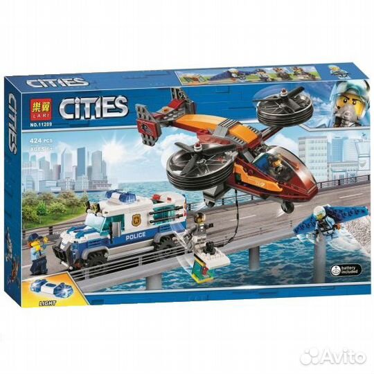 Конструктор Lari 11209 Воздушная полиция: кража бр