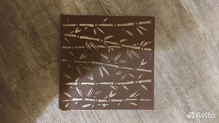 Трафарет бамбук