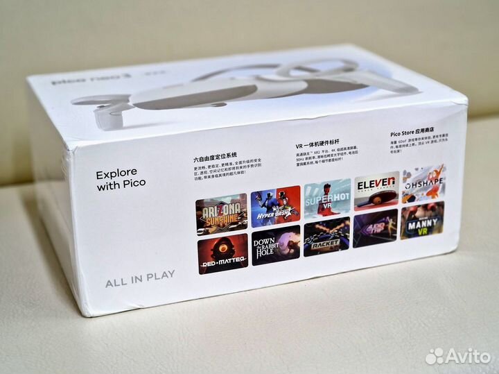 Pico Neo 3 128гб (+игры, подготовка)