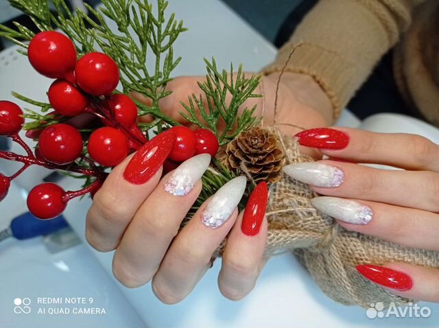 Маникюр гель-лак, наращивание ногтей, педикюр