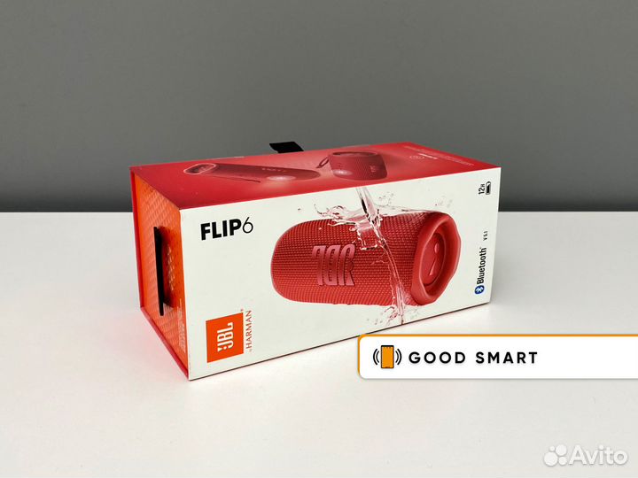 Колонка JBL Flip 6 красная