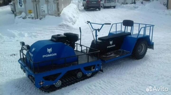 Мотобуксировщик pomor M-650 K20