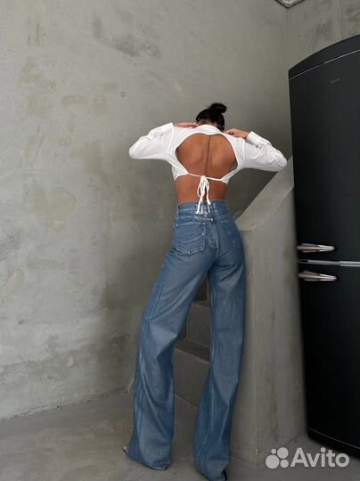 Джинсы прямые