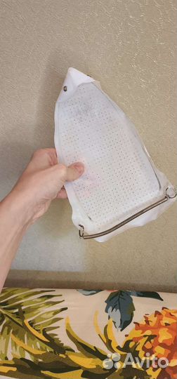 Тефлоновая накладка на утюг для деликатной глажки