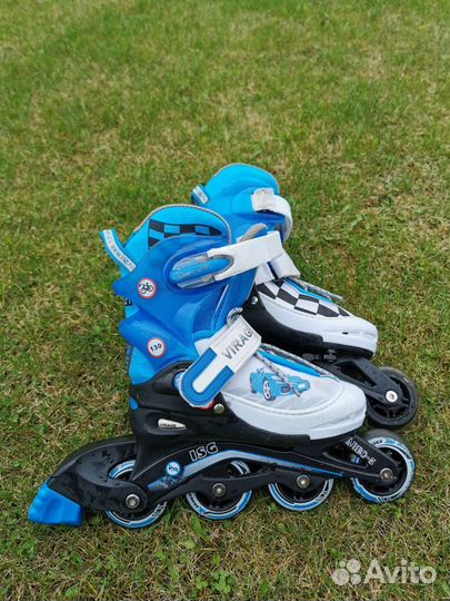 Ролики детские 30-33р + защита