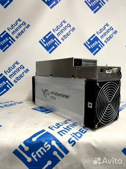 Whatsminer M50s 130TH 26W, идеальное состояние