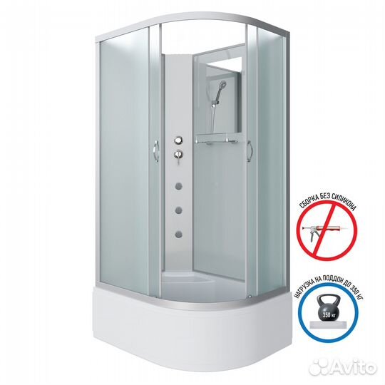 Душевая кабина Niagara Classic NG-2310-14lbkg (120х80х200)