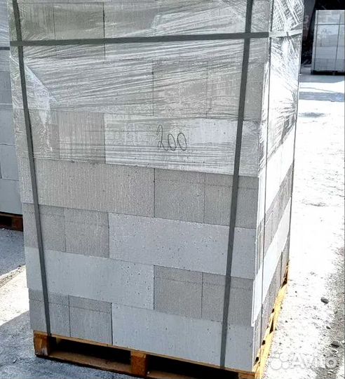 Газоблок 50х200х600
