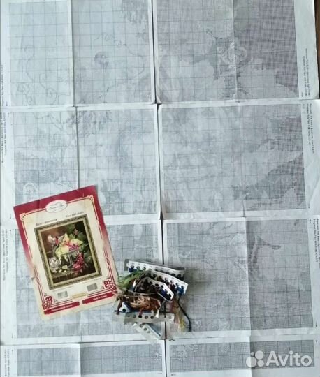 Вышивка крестиком остатки