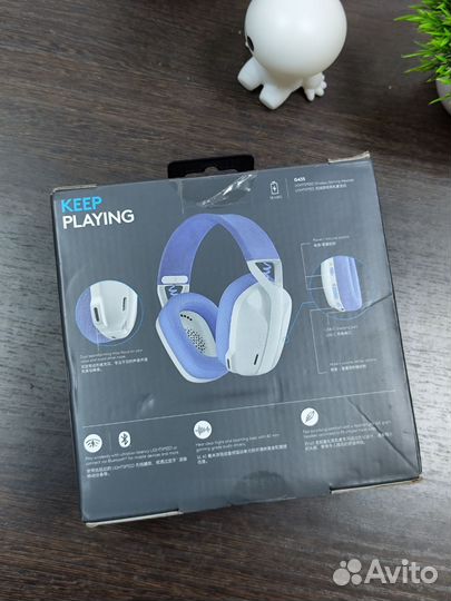 Наушники Logitech G435 LightSpeed White